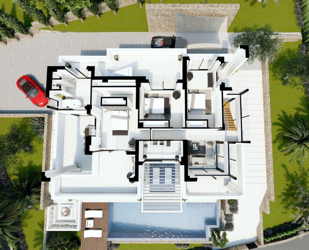 4 bed villa in Benissa