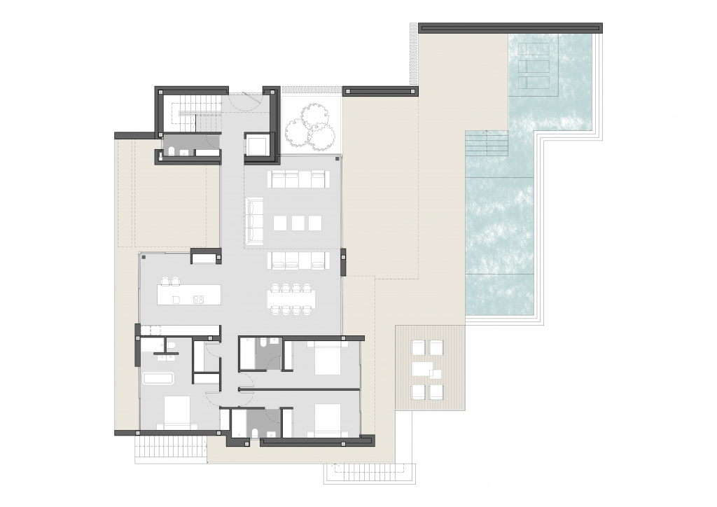 4 bed villas in Moraira