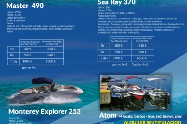 Calpe Diem - Boat Rentals & Villa Rental Calpe & Altea