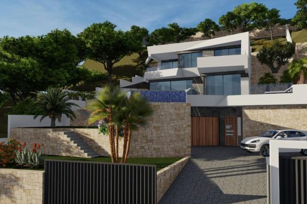 4 bed villa in Calpe