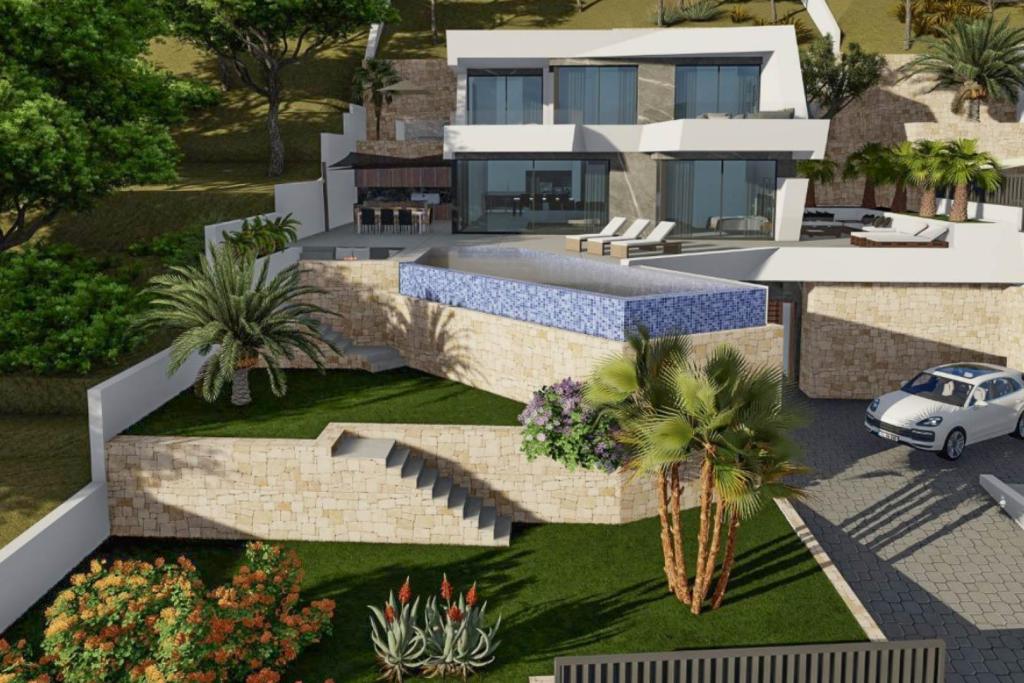 4 bed villa in Calpe