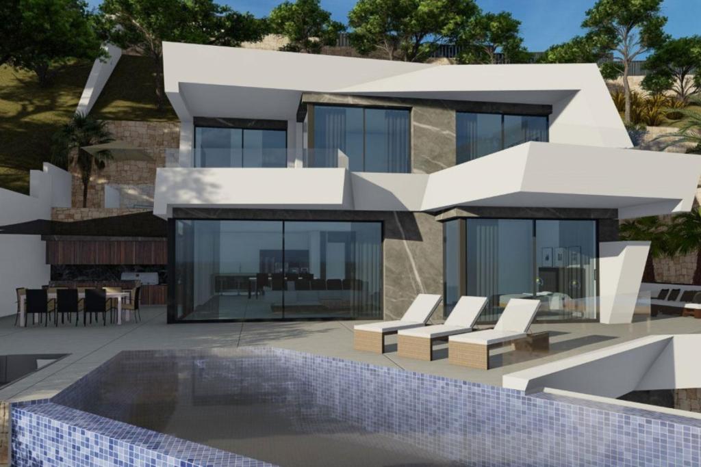 4 bed villa in Calpe