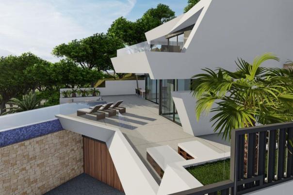 4 bed villa in Calpe