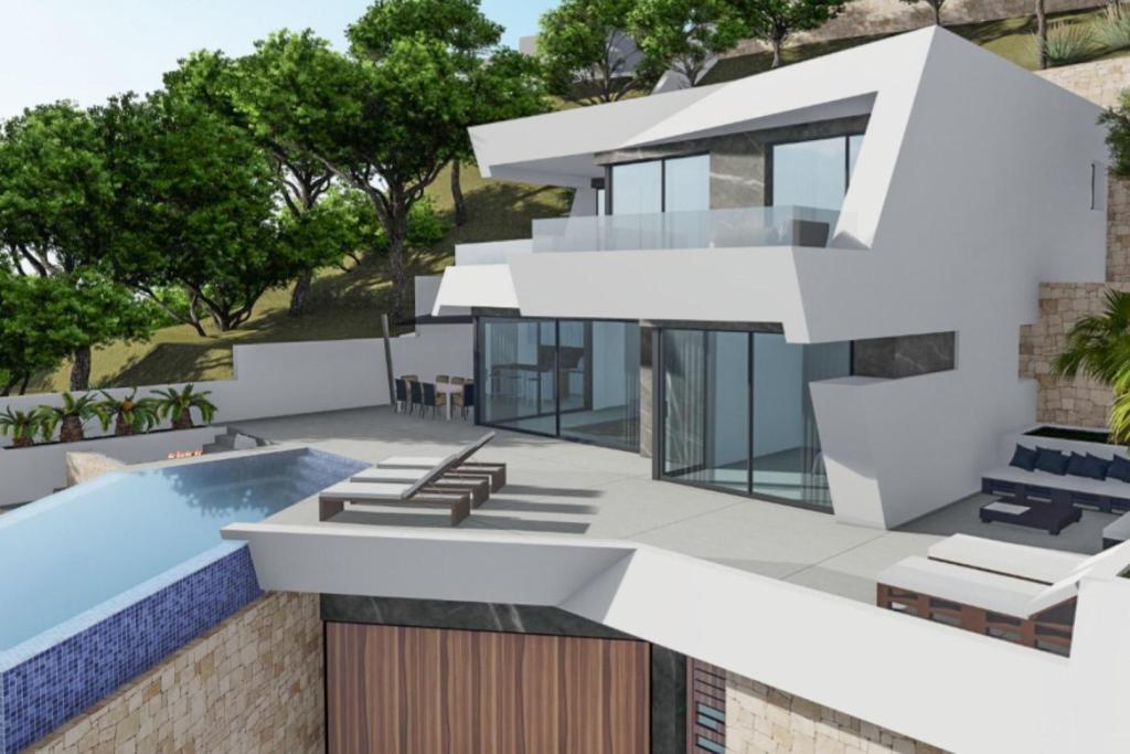 4 bed villa in Calpe