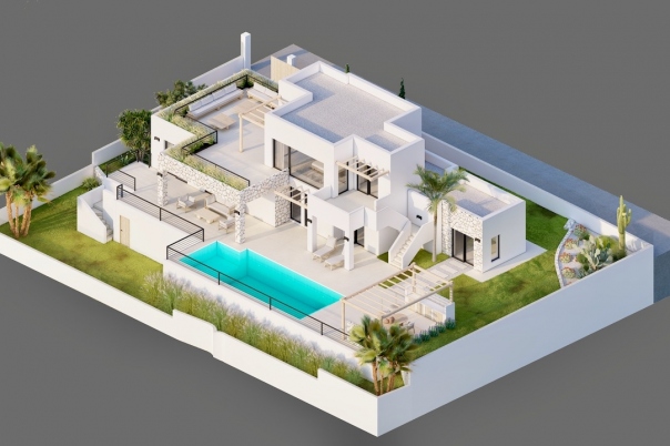 4 bed villas in Moraira