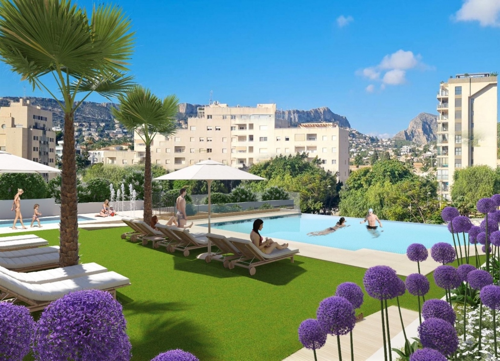 2 bed apartment in Calpe
