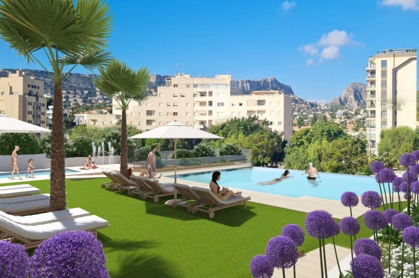 2 bed apartment in Calpe