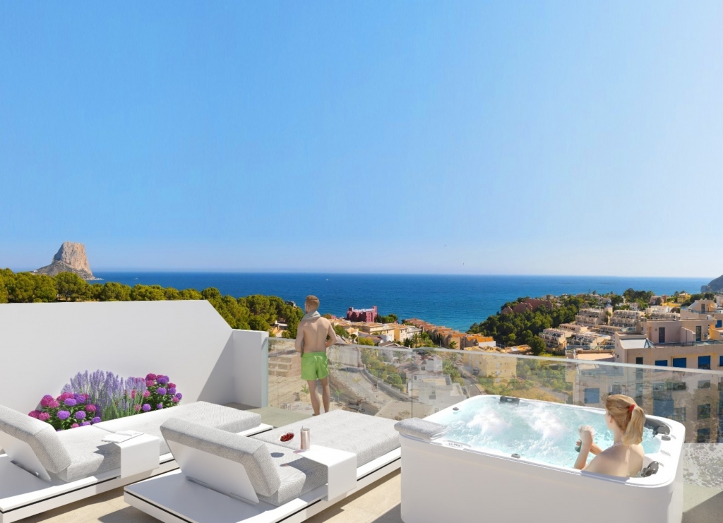 2 bed apartment in Calpe