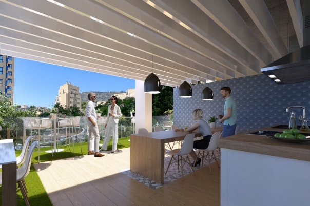 2 bed apartment in Calpe