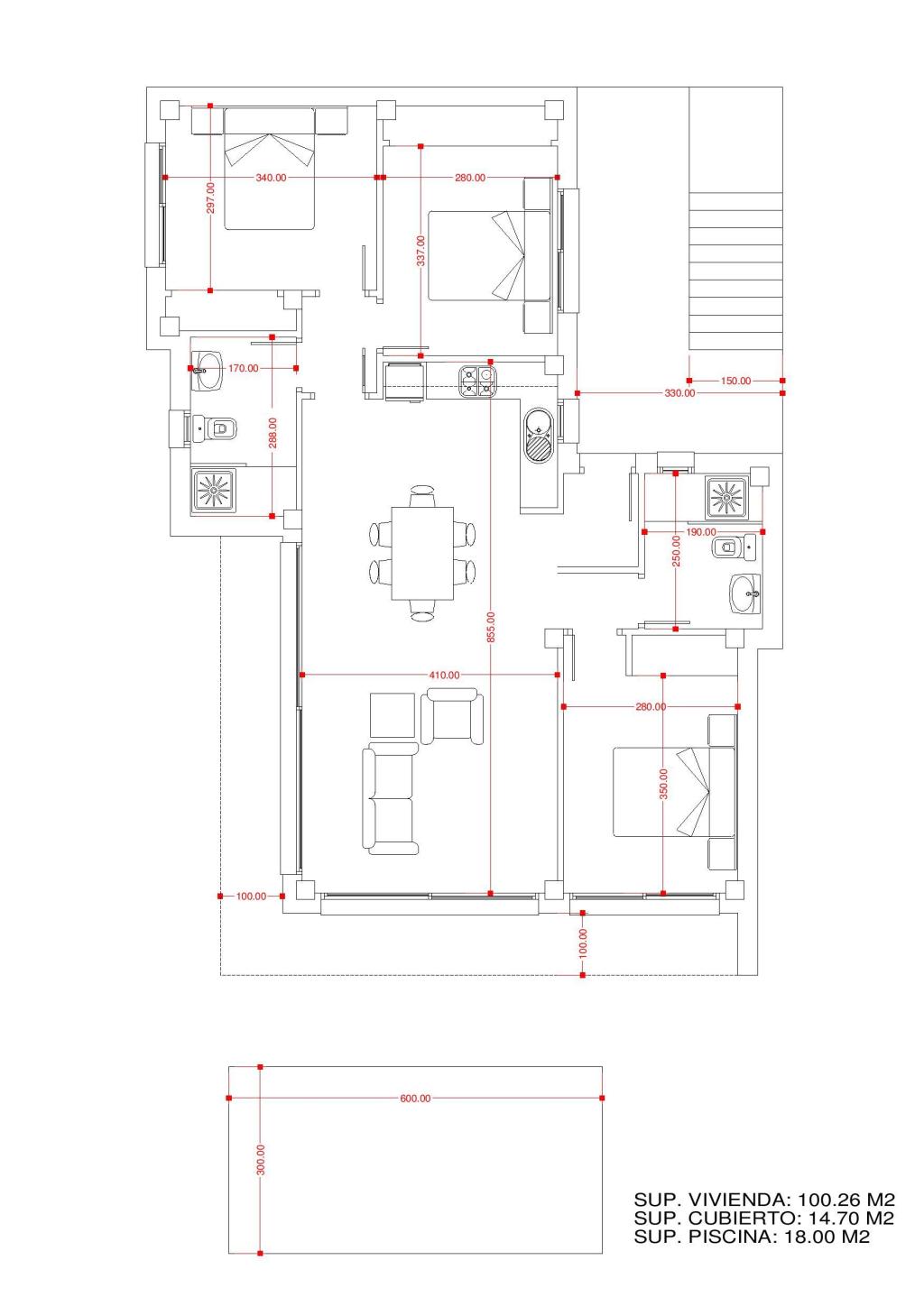 3 bed villa in Pedreguer