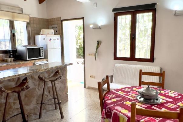 2 bed villa in Moraira