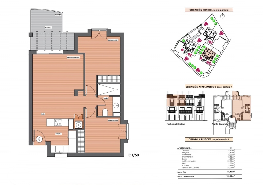 2 bed apartments - flats in Denia