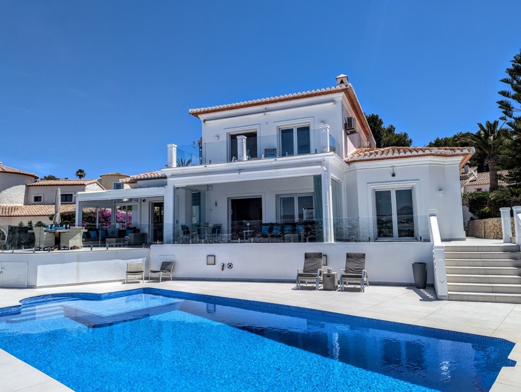 4 bed villa in Moraira