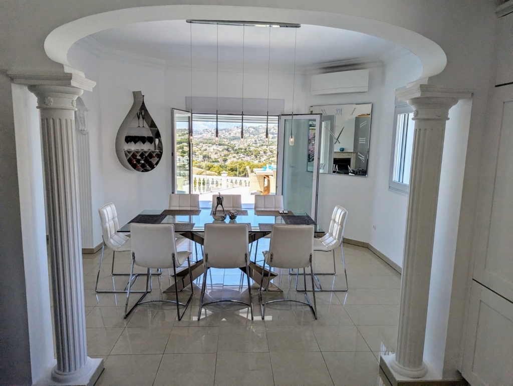 4 bed villa in Moraira