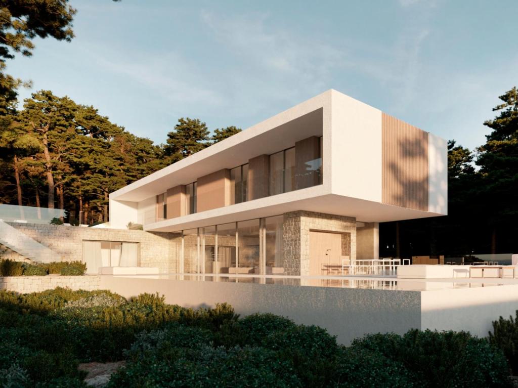 4 bed villa in Moraira