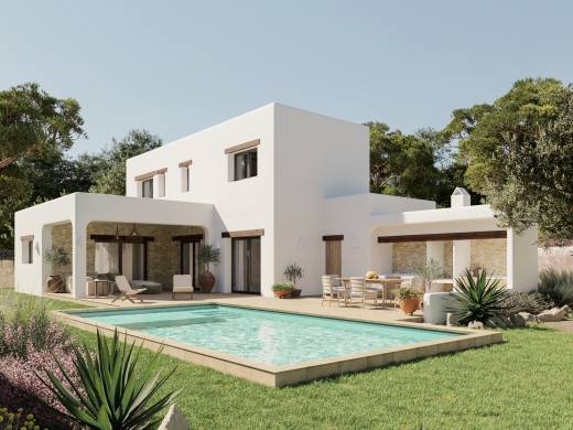 3 bed villa in Moraira