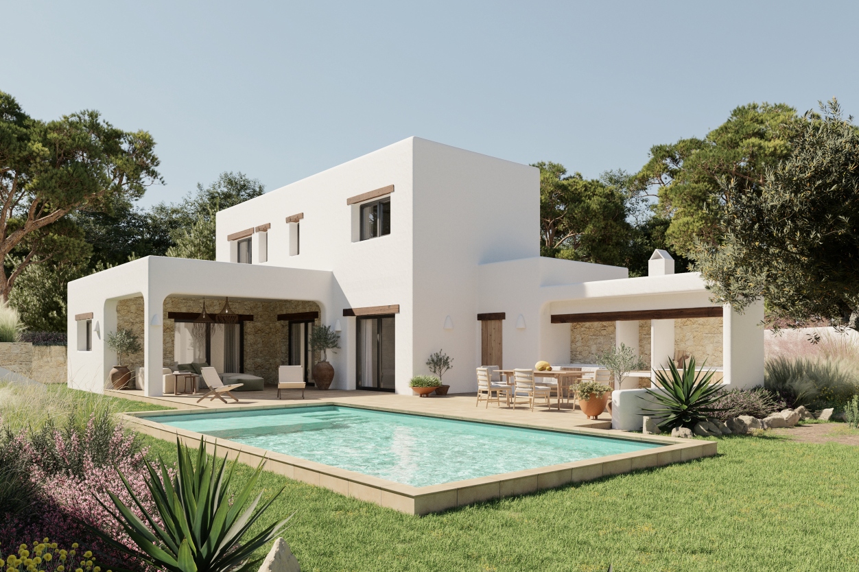 3 bed villa in Moraira