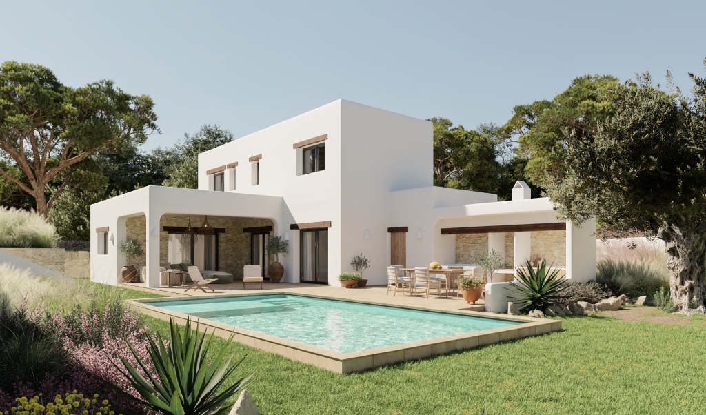 3 bed villa in Moraira