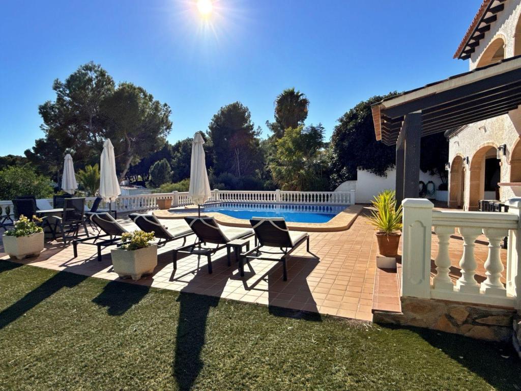 4 bed villa in Moraira