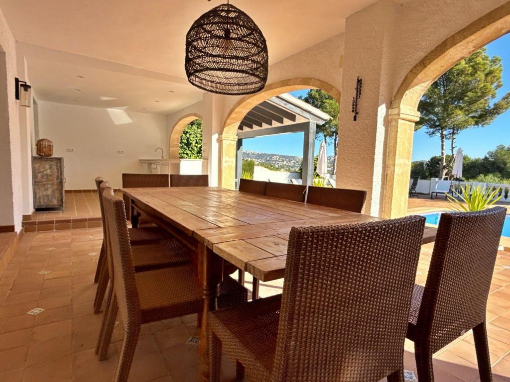 4 bed villa in Moraira