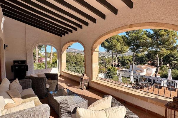 4 bed villa in Moraira