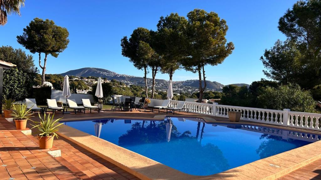 4 bed villa in Moraira