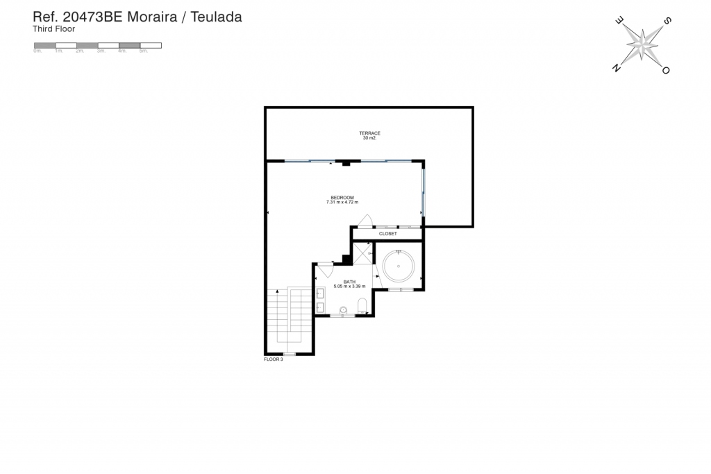 3 bed villa in Benissa