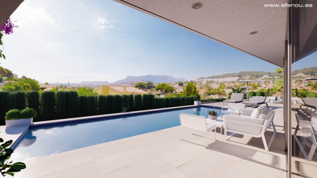 4 bed villa in Calpe