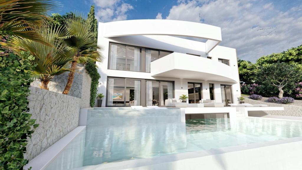 4 bed villa in Altea