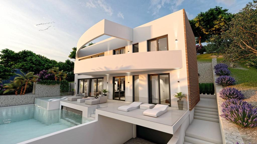 4 bed villa in Altea