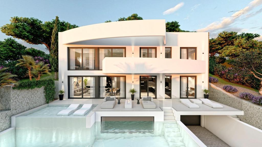 4 bed villa in Altea