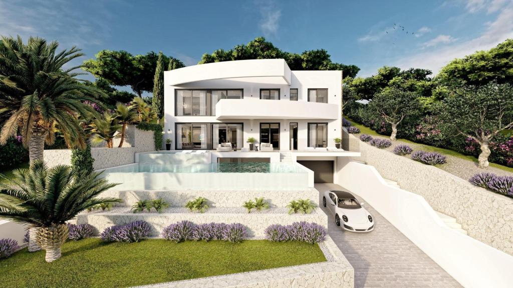 4 bed villa in Altea
