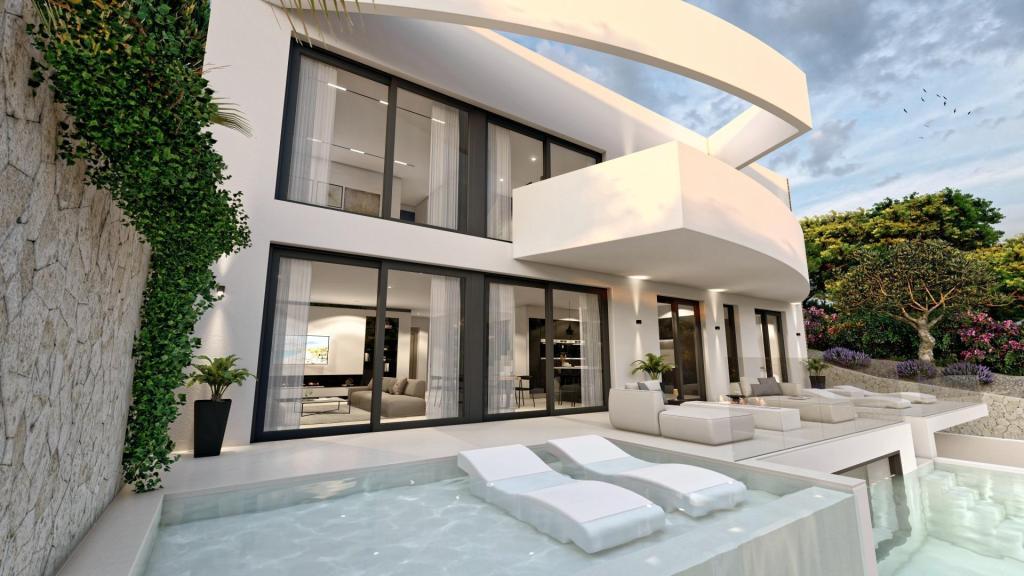 4 bed villa in Altea