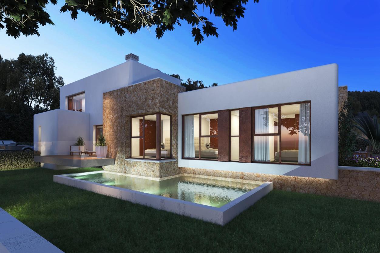 4 bed villas in Javea