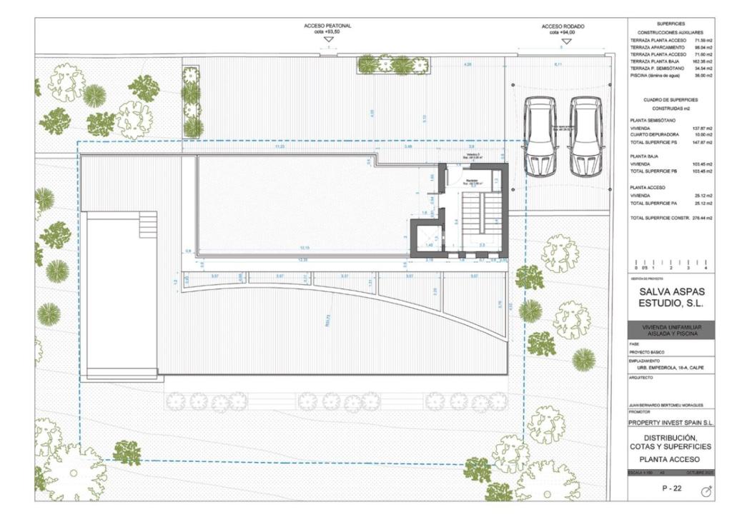 3 bed villa in Calpe