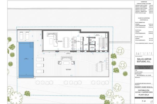 3 bed villa in Calpe