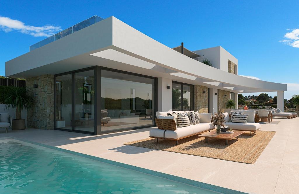 3 bed villa in Calpe