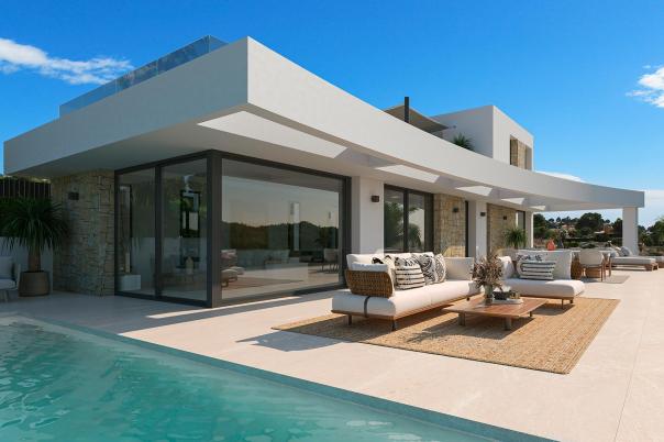 3 bed villa in Calpe