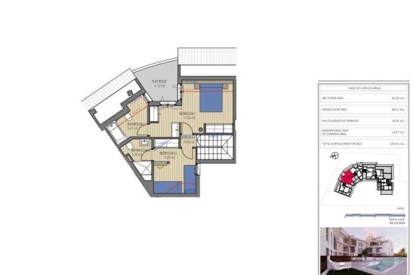 2 bed apartments - flats in Javea
