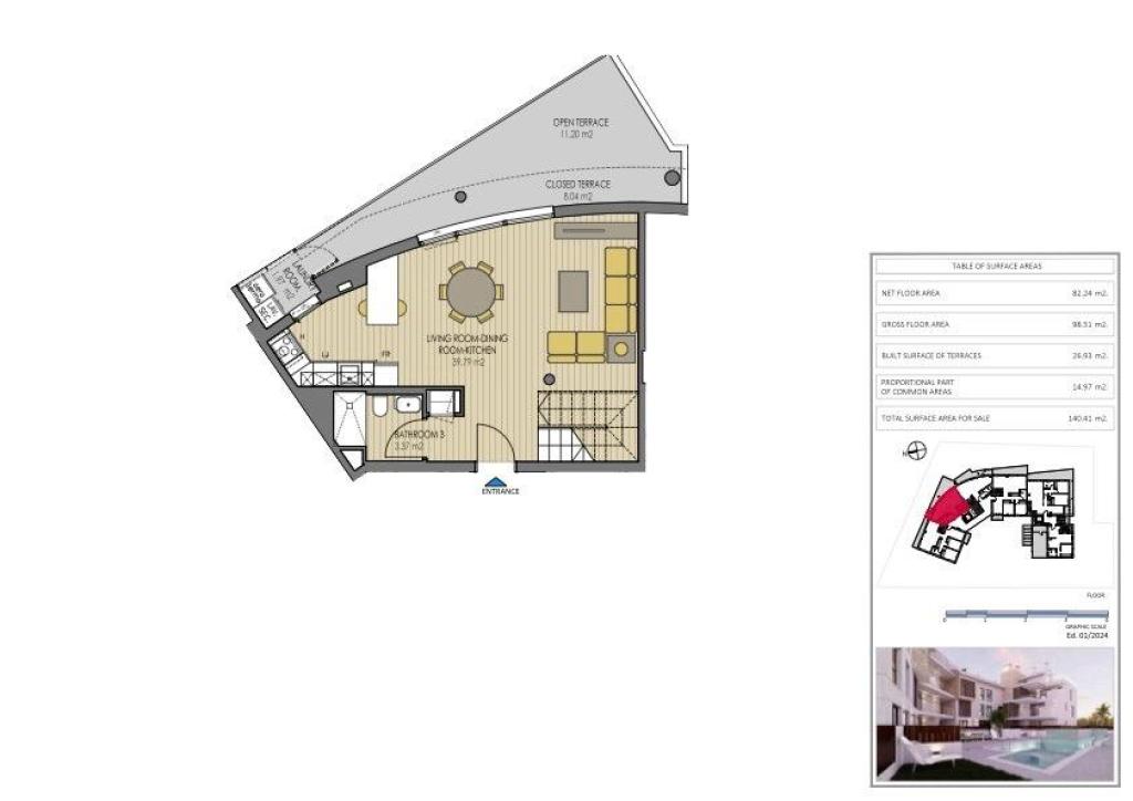 2 bed apartments - flats in Javea