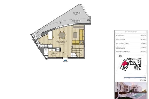 2 bed apartments - flats in Javea