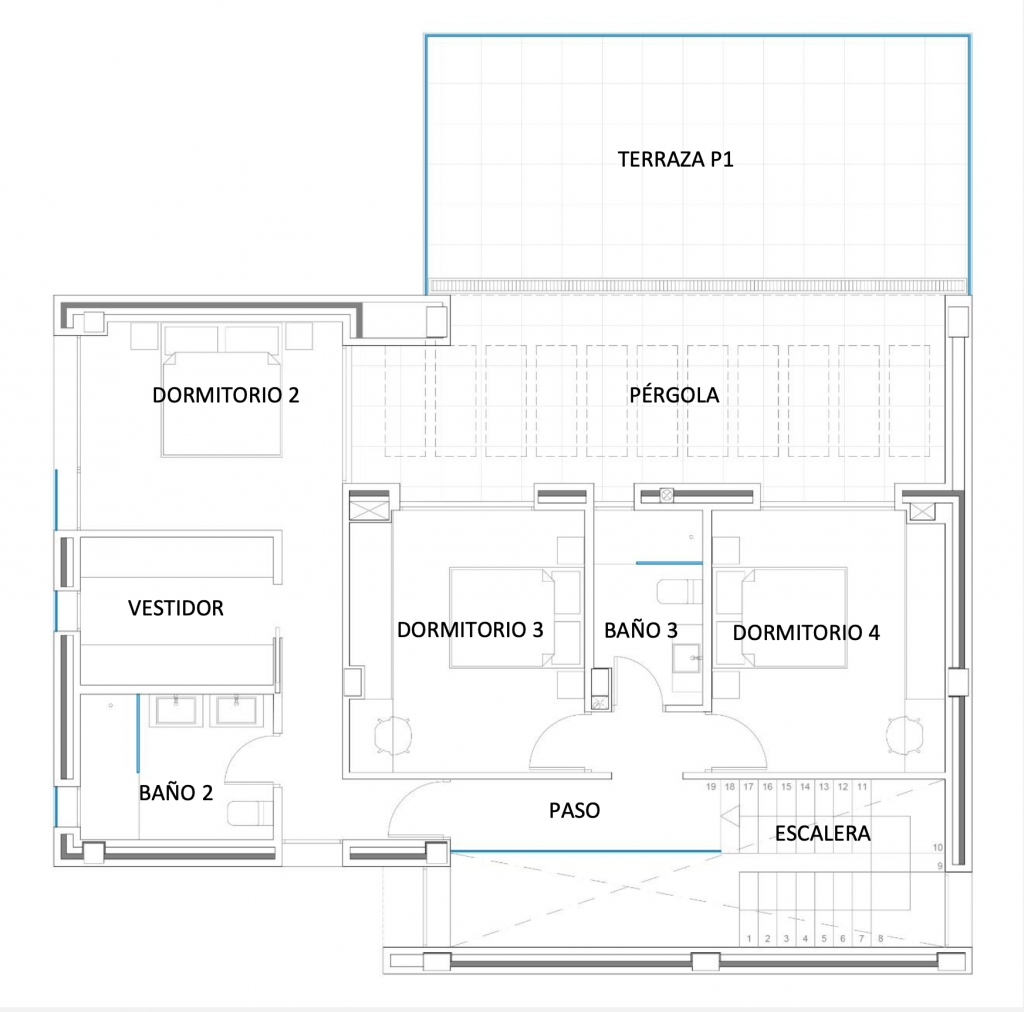 4 bed villas in Moraira
