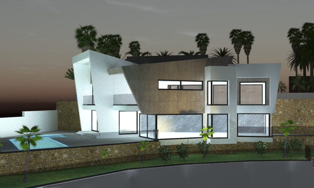 4 bed villa in Calpe