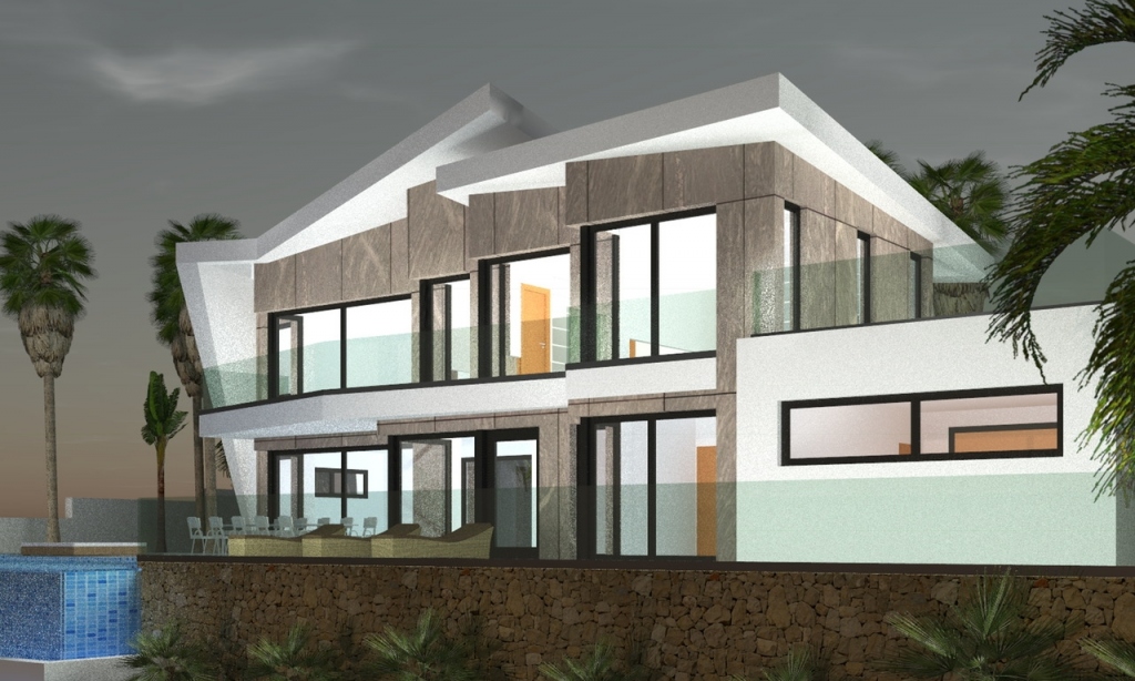 4 bed villa in Calpe