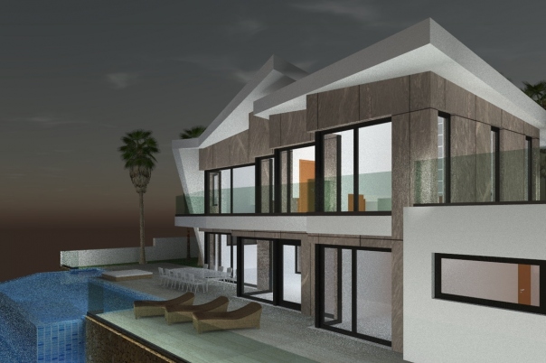 4 bed villa in Calpe