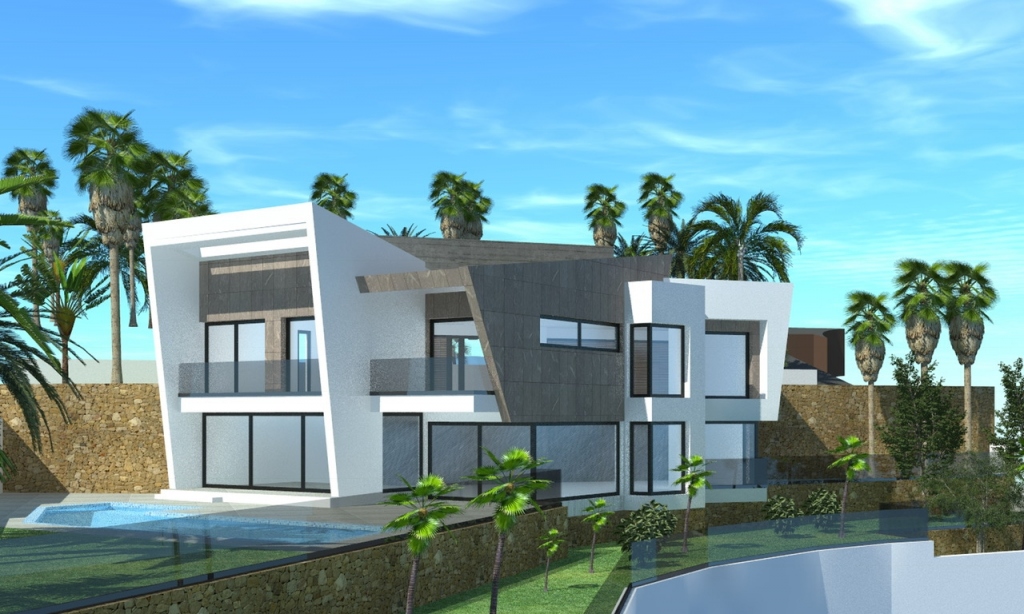 4 bed villa in Calpe