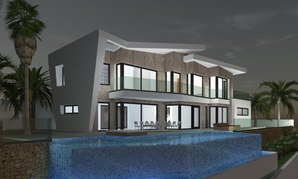 4 bed villa in Calpe