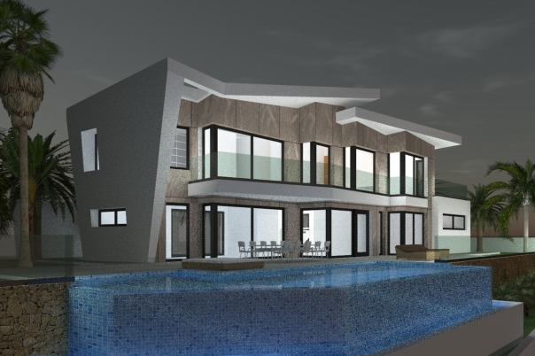 4 bed villa in Calpe