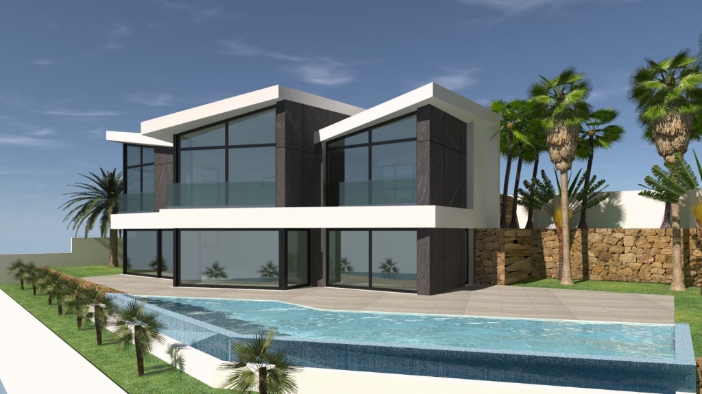 4 bed villa in Calpe
