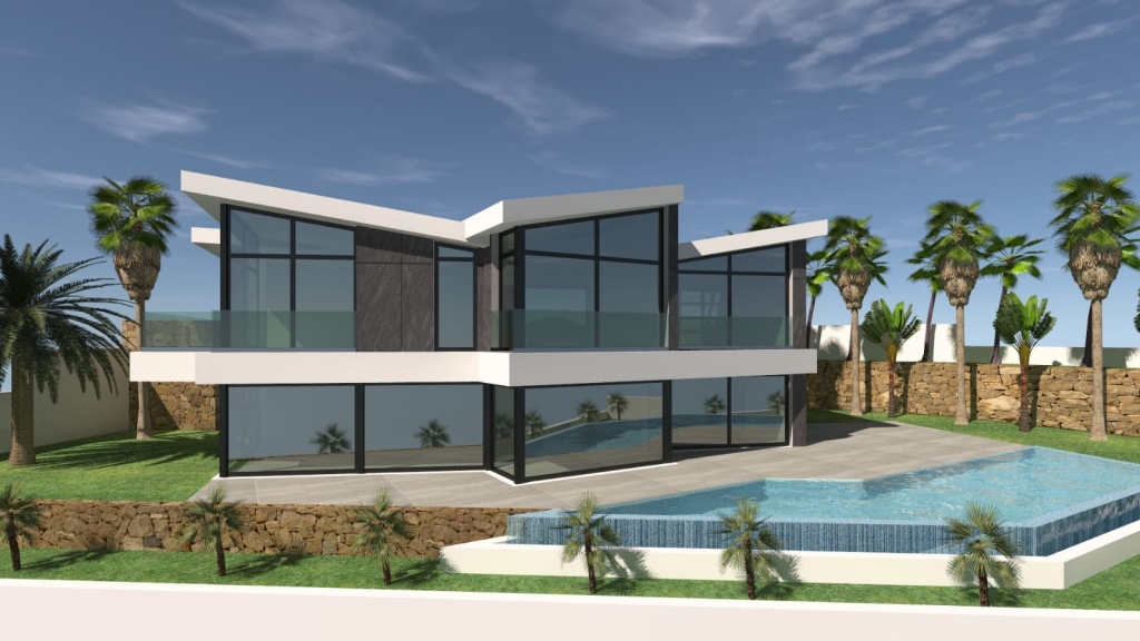 4 bed villa in Calpe
